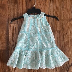 Blue and White Dress 3T